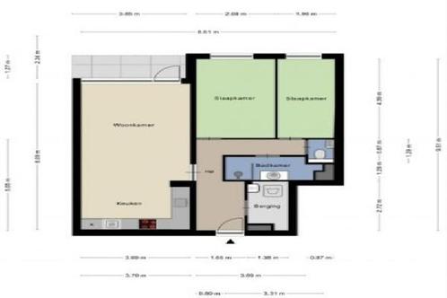 Appartement Sauterneslaan in Maastricht, Huizen en Kamers, Huizen te huur, Via bemiddelaar, Limburg, Appartement