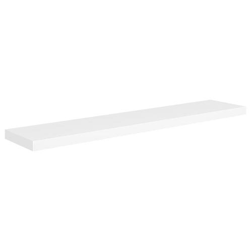 Witte Zwevende Plank 120cm | Tweedekansje | OP = OP, Huis en Inrichting, Woonaccessoires | Wandplanken en Boekenplanken, Nieuw