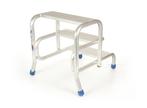 Opstap - plateautrap - 3 treden - 82,7x69x73,5cm - aluminium, Caravans en Kamperen, Ophalen of Verzenden, Nieuw