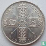 Verenigd Koninkrijk 1 florin 1911, Verzenden, Losse munt, Goud