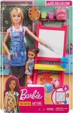 Barbie Kunstlerares en Speelset - blond, Ophalen of Verzenden, Nieuw
