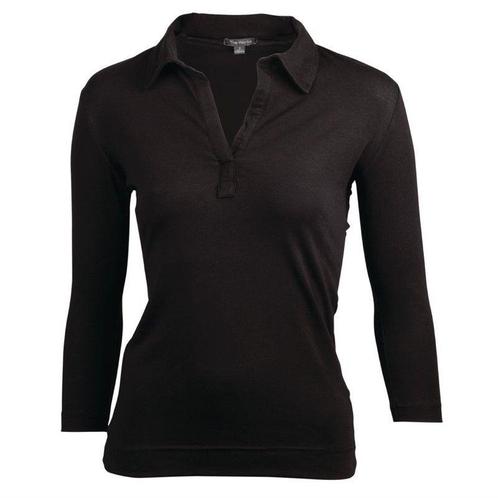 Dames t-shirt met V-hals zwart | Maat XS-XL, Zakelijke goederen, Horeca | Keukenapparatuur, Nieuw in verpakking, Verzenden