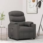 vidaXL Fauteuil elektrisch verstelbaar stof donkergrijs, Huis en Inrichting, Fauteuils, Verzenden, Nieuw