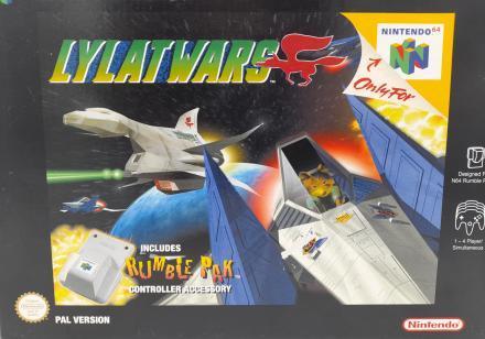 Lylat Wars &amp; Rumble Pak Compleet Zonder Handl. - iDEAL!, Spelcomputers en Games, Games | Nintendo 64, Gebruikt, Ophalen of Verzenden