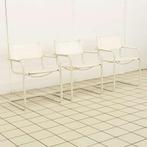 (3) Mart Stam S34 Witte Buisframe Stoelen, Ophalen of Verzenden, Nieuw