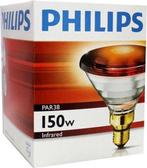 Philips Infraroodlamp PAR38 IR 150W E27 Rood warmtelamp Ø.., Ophalen of Verzenden, Nieuw