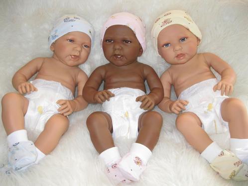 Levensechte babypop en reborn baby Llorens echte baby poppen, Verzamelen, Poppen, Babypop, Nieuw, Levensecht of Reborn, Ophalen of Verzenden