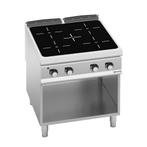 GGM Gastro | Infraroodoven - 16 kW - 4 kookplaten | EIB899S, Verzenden, Nieuw in verpakking, Ovens, Magnetrons en Steamers