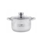 Meyerhoff Kookpan Ø22cm – 4L – Met Glazen Deksel &, Ophalen of Verzenden, Nieuw