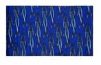 Haarband Multifunctioneel Vlammen Print Blauw, Nieuw