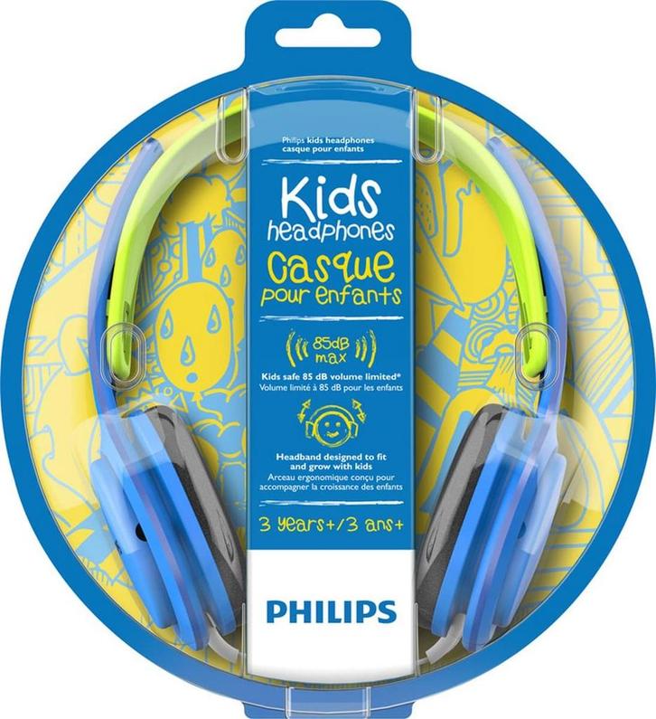 PHILIPS SHK2000 - Kids Koptelefoon - On-Ear Volumebegrenzing, Audio, Tv en Foto, Koptelefoons, Nieuw, Ophalen of Verzenden