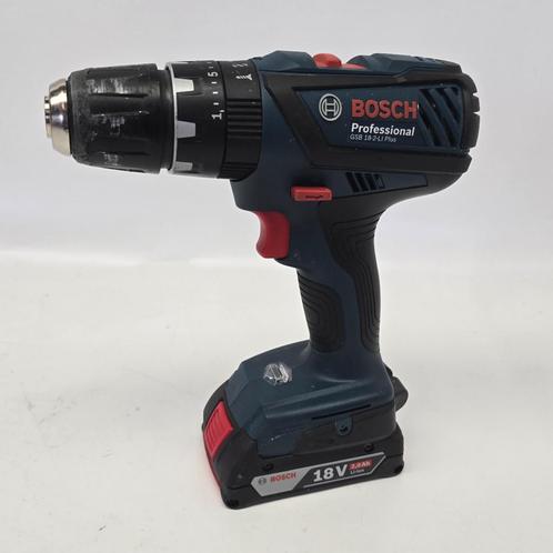 Bosch Schroefklopboormachine GSB 18-2-Li Plus Incl. Accu..., Doe-het-zelf en Verbouw, Gereedschap | Boormachines, Nieuw, Ophalen of Verzenden