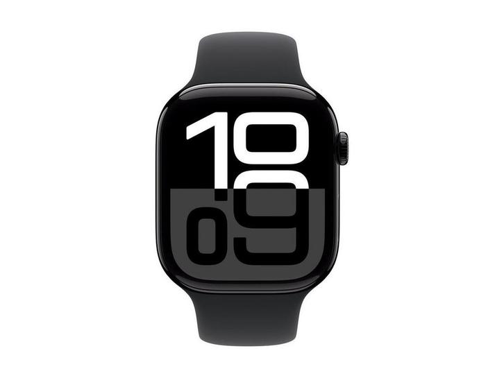 Apple Watch Series 10 - Smartwatch - Wifi - 46mm - Zwart, Huis en Inrichting, Woonaccessoires | Overige, Zo goed als nieuw, Verzenden