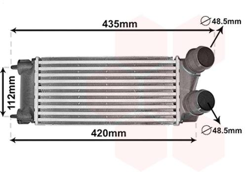 INTERCOOLER VOOR CITROEN DS4 2011-2015, Auto-onderdelen, Airco en Verwarming, Nieuw, Ophalen of Verzenden