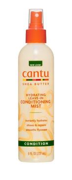 Cantu Shea Butter Hydrating Leave In Mist 8oz., Sieraden, Tassen en Uiterlijk, Uiterlijk | Haarverzorging, Nieuw, Verzenden