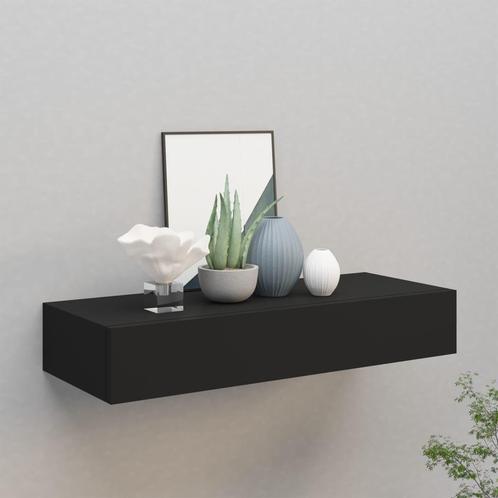 Zwarte Wandschap 60cm - OP=OP - 35% Korting!, Huis en Inrichting, Woonaccessoires | Wandplanken en Boekenplanken, Nieuw, Ophalen of Verzenden