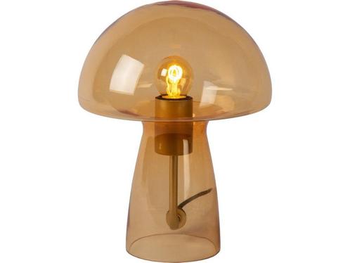 Lucide FUNGO - Tafellamp - 1xE27 - Oranje, Huis en Inrichting, Woonaccessoires | Overige, Zo goed als nieuw, Verzenden