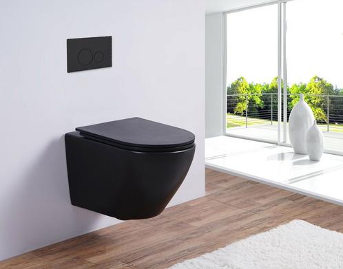 Saniclear Jama rimfree hangend toilet met flatline softclose, Doe-het-zelf en Verbouw, Sanitair, Ophalen of Verzenden