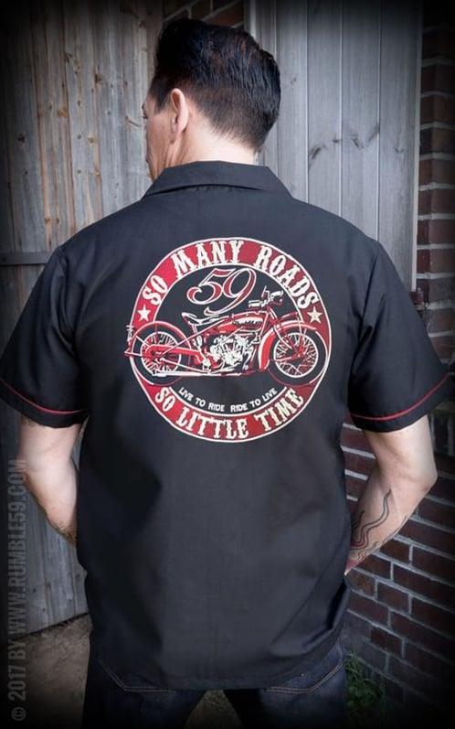 Rumble 59, Workershirt Many Roads in Medium., Kleding | Heren, T-shirts, Nieuw, Verzenden