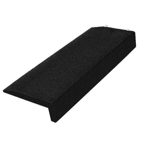 Rubber rand speelplaats / opsluitband L-vormig - 100 x 40 x, Tuin en Terras, Overige Tuin en Terras, Verzenden