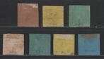 Baden - 7 herdrukken uit 1866/67, Gestempeld