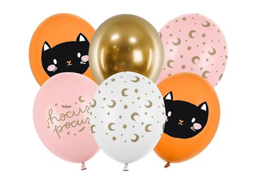 Gekleurde Halloween Ballonnen 30cm 50st, Hobby en Vrije tijd, Feestartikelen, Nieuw, Verzenden