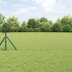 vidaXL Euro Hek Groen 0,4x25 m Staal, Verzenden, Nieuw