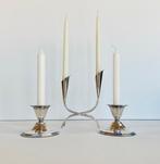 Carl M. Cohr - Kaarsenhouder (3) - Verzilverd