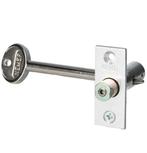 Nemef insteekgrendel afsluitbaar 2603/4-18 mm aluminium F1, Verzenden, Nieuw