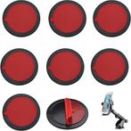 8x zelfklevende dashboard schijfpads 74 mm – voor Telefoon, Verzenden, Nieuw