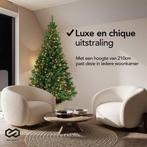 Infinity Goods Kunstkerstboom Met LED Verlichting - 210 cm -, Verzenden, Nieuw
