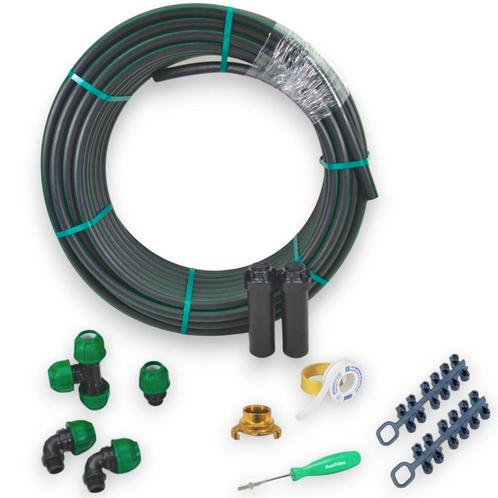 RAINBIRD sproeiset compleet 2 sproeiers * 50 mtr 25mm, Tuin en Terras, Tuinsproeiers, Ophalen of Verzenden