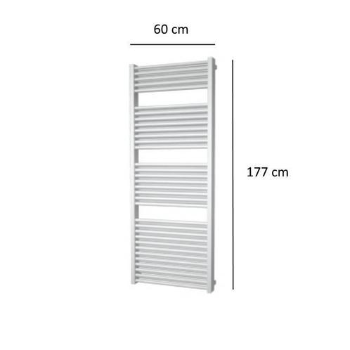 Designradiator Plieger Imola 1359 Watt Met Zijaansluiting, Doe-het-zelf en Verbouw, Verwarming en Radiatoren, Ophalen of Verzenden