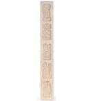 Speculaasplank Vijf Figuren (5x) 9x5,5cm., Verzenden, Nieuw