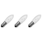 Reserve Kerstlampjes E10 LED - 3 stuks - 10-55V - 0.2W -, Diversen, Kerst, Verzenden, Nieuw