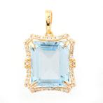 Zonder Minimumprijs - Hanger - 14 karaat Geel goud - 5.65ct., Sieraden, Tassen en Uiterlijk, Antieke sieraden