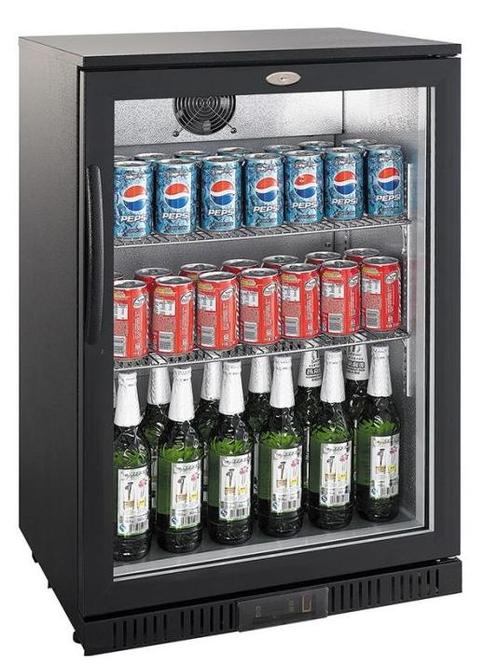 Barkoeler| aluminium |  Zwart | 1 Deur |  520 x  600 x  8..., Zakelijke goederen, Horeca | Keukenapparatuur, Verzenden