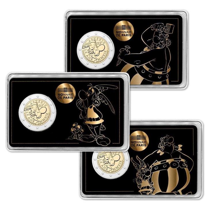 Frankrijk 2 Euro Set Asterix 2019, Postzegels en Munten, Munten | Europa | Euromunten, Verzenden