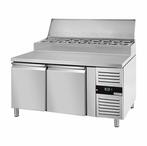 GGM Gastro | Voorbereidingstafel PREMIUM - 1510mm - 2 deuren, Verzenden, Nieuw in verpakking