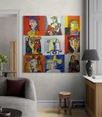 Pablo Picasso Works Decoratief paneel op katoenen stof -