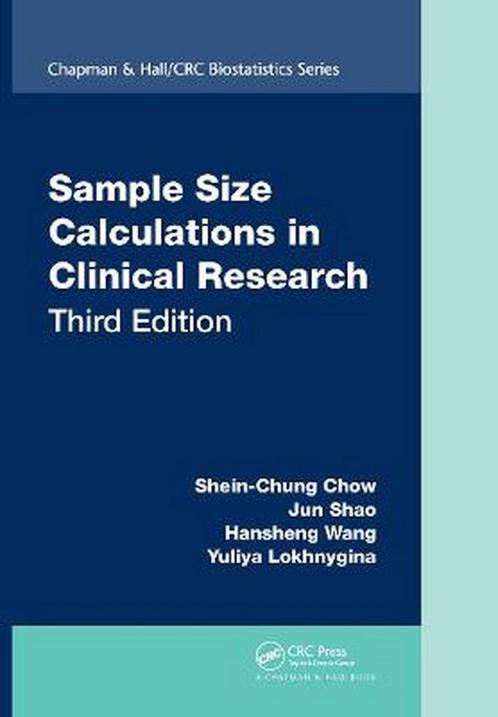 9781138740983 Sample Size Calculations in Clinical Research, Boeken, Schoolboeken, Nieuw, Verzenden