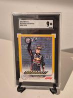 2022 Topps F1 Max Verstappen #167 Gold /50 SGC 9 Graded card, Nieuw