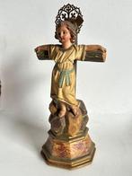 sculptuur, Niño en cruz - 38 cm - Composiet - 1900