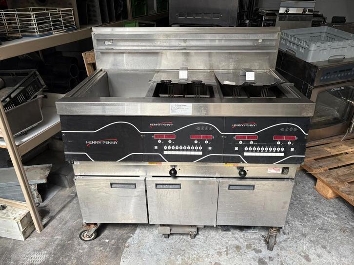 Henny Penny 2 pans gasfriteuse, Zakelijke goederen, Horeca | Keukenapparatuur, Ophalen of Verzenden