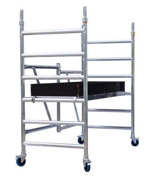 Kamersteiger - max. 290 cm werkhoogte - opvouwbaar, Doe-het-zelf en Verbouw, Steigers, Nieuw, Ophalen of Verzenden