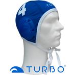 Turbo Waterpolo cap (size m/l) Professional blauw nummer 15, Watersport en Boten, Waterpolo, Verzenden, Nieuw