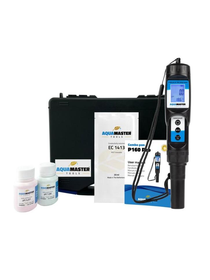 Aqua Master Tools P160 Pro 2 Combo pen (pH + EC), Doe-het-zelf en Verbouw, Meetapparatuur, Nieuw, Ophalen of Verzenden