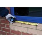 Silverline rolmaat meetlint - staal en rubber - schokbest..., Ophalen of Verzenden, Nieuw