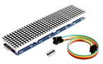 MAX7219 4x Dot matrix module - diffuse, Hobby en Vrije tijd, Verzenden, Nieuw