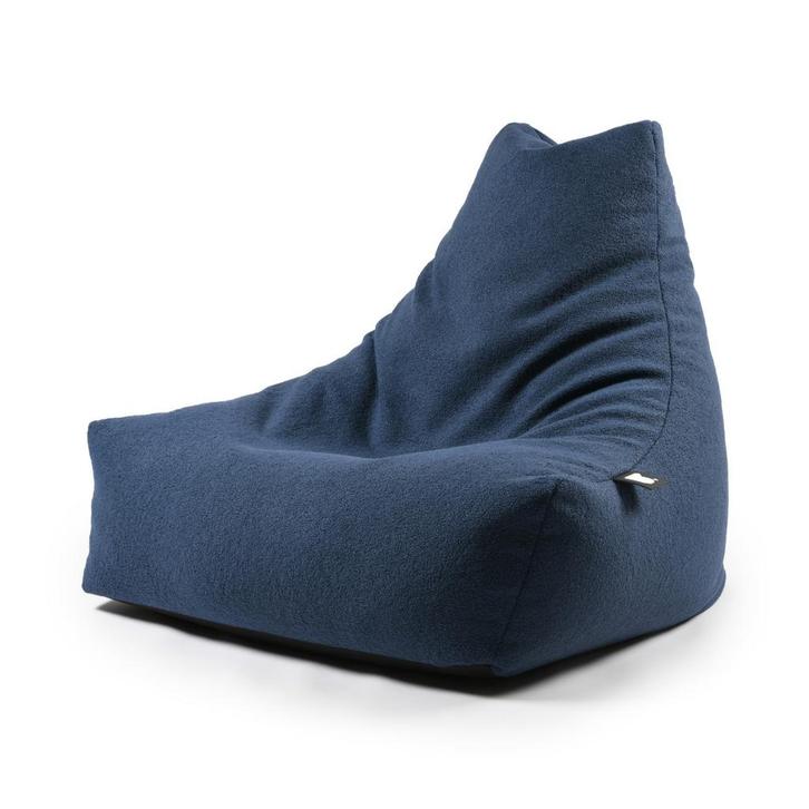 B-bag Indoor Teddy - Navy, Huis en Inrichting, Zitzakken, Verzenden